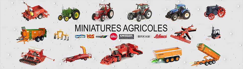 Les Miniatures agricoles pour Noël