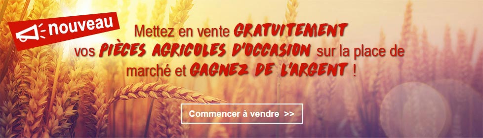Commencez à vendre vos pièces d'occasion